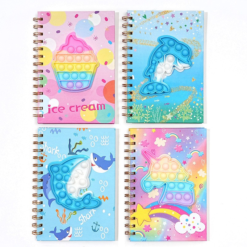 Pop It Soft Touch szilikon notebook
